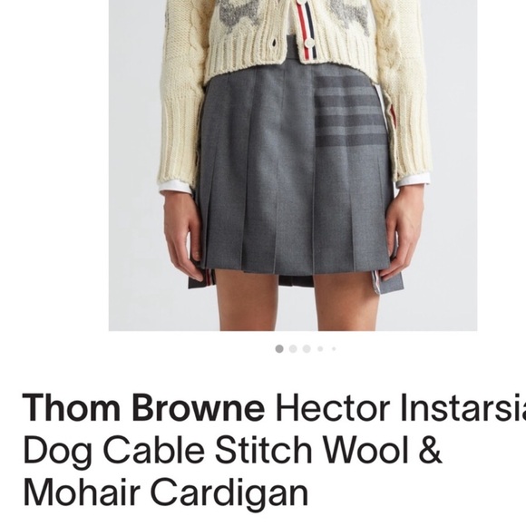 Thom Browne Hector Cable-Knit Cardigan Authentic - Picture 6 of 14